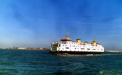 43755 Dubbeldeksveerboot Prinses Juliana van de Provinciale Stoombootdiensten in Zeeland (PSD) voor de veerdienst ...