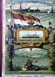 44100 Affiche (Engels talig) van de Stoomvaartmij. Zeeland (SMZ), mail- en passagiersdienst Vlissingen - ...