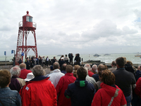45560 Herdenking van het 400ste geboortejaar van Michiel de Ruyter. De Zeeuwse Marinedagen werden gehouden van 6 tot 9 ...