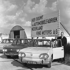 46793 Autofabriek Nederland NV in het Sloegebied, Vlissingen-Oost. In de fabriek zullen auto's gefabriceerd worden van ...