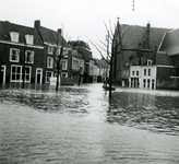 46816 De Oude Markt na de stormvloedramp van 1 febr. 1953.Gezien in de richting van de Lepelstraat.