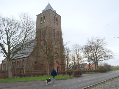 46872 Nederlands hervormde kerk aan het Oranjeplein in Oost-Souburg