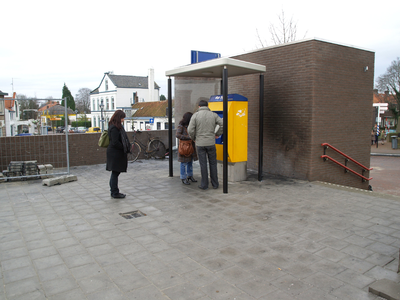 46881 Oost-Souburg, het treinstation Vlissingen-Souburg, officieel geopend op 31 mei 1986. Het station na ...