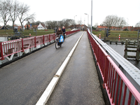 46884 Oost-Souburg, de brug over het Kanaal door Walcheren, gezien in de richting van West-Souburg