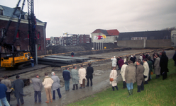 47626 Het Arsenaal aan de Vissershaven wordt verbouwd tot maritiem attractiecentrum. Achter het arsenaal wordt de 1e ...