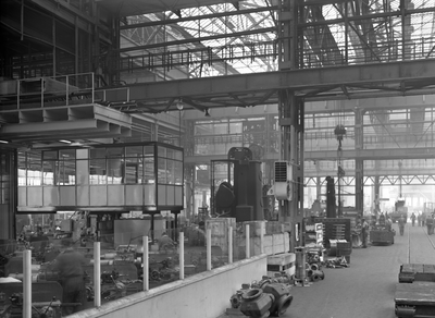 48200 Interieur machinefabriek Koninklijke Maatschappij de Schelde (KMS) in Vlissingen