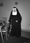 48686 Afscheid van zuster Julia in het verpleegstershuis van het Sint Joseph ziekenhuis aan de Van Dishoeckstraat op 24 ...