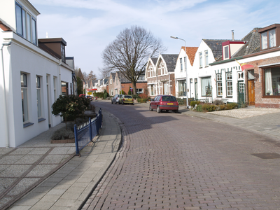 50356 Oost-Souburg, de Ritthemsestraat gezien in de richting van het Oranjeplein