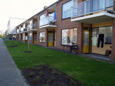 50968 Oost-Souburg, de Gouwestraat gezien in de richting van de Lekstraat