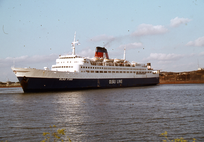 51618 Het schip Olau Finn van de Olau Line, veerdienst Vlissingen - Sheerness.