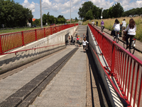 51999 Het Draaibrugpad, tunneltje bij de brug tussen Oost- en West-Souburg onder de autoweg Vlissingen - Middelburg