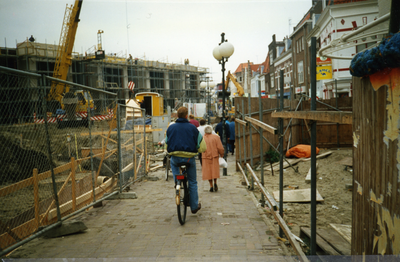 52255 De Walstraat, bouw van het nieuwe winkelcentrum Scheldeplein