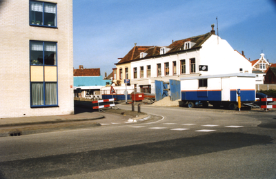 53408 Renovatie woningen in de Scheldestraat gezien vanaf de hoek Aagje Dekenstraat