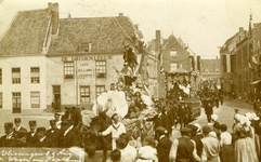 53745 Onafhankelijkheidsfeesten op 8 en 9 aug. 1913 te Vlissingen. Viering 100 jaar vrijheid (1813-1913).Een ...