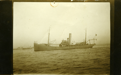 53865 Betonningsvaartuig van het loodswezen voor anker op de rede van Vlissingen