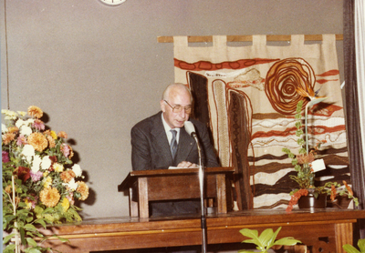 54413 Toespraak van dr. W.K. Schuling op 26 okt. 1979 bij zijn afscheid als directeur geneesheer van het Bethesda/Sint ...