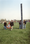 54642 Op 24 april 1991 zal de 1e paal voor een nieuw schoolgebouw van RSG Scheldemond op het Weijevlietplein geslagen ...