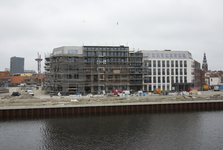 56172 De nieuwbouw ( appartementencomplex De Ruyter / Kungsholm, herenhuis en appartementencomplex Sibajak) aan de Peperdijk