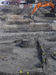 56198 Archeologie, opgravingen op het terrein tussen de Slijkstraat, Koestraat, Gasthuisstraat en de Samaritaanstraat ...