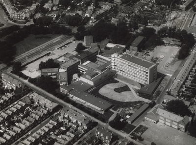 57410 Luchtfoto van Vlissingen. Ziekenhuis Bethesda aan de Koudekerkseweg. Links de Sottegemstraat, bovenaan de ...