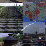 57514 'Ooit in Vlissingen geweest? ' Kunstzinnige kaart met vier afbeeldingen betreft Vlissingen. 1.trap bij de ...
