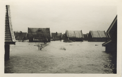 57515 Tweede Wereldoorlog. Tuindorp na de inundatie
