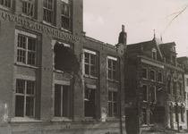 57848 Tweede Wereldoorlog. Oorlogsschade in de Hendrikstraat, o.a. bij bierbrouwerij 'de Meiboom'