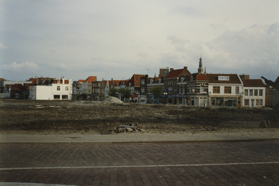 58762 De Aagje Dekenstraat met het voormalige bouwrijp gemaakte terrein van de Koninklijke Maatschappij de Schelde ...