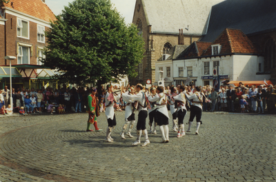 58844 Op zaterdag 17 augustus 1991 is de binnenstad van Vlissingen in Spaanse sferen, een 75 tellende Baskische ...