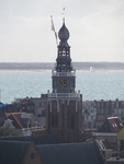 59469 Zicht op de Sint Jacobstoren, gezien vanaf de Scheldekraan op de Jan Weugkade