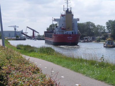 59607 De Griftborg op het Kanaal van Walcheren nabij de Keersluisbrug in Vlissingen