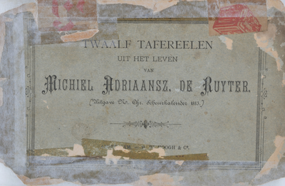 3218 Twaalf tafereelen uit het leven van Michiel Adriaansz. de Ruyter