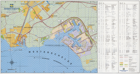 3338 Plattegrond Zeeland Seaports : havengebied Vlissingen-Oost
