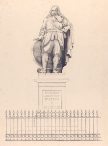1062 Standbeeld van M.A. de Ruyter