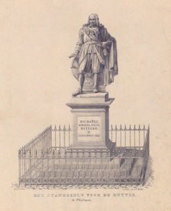 1140 Standbeeld van M.A. de Ruyter