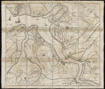 1154 Topographie de la Zélande en 9 feuilles, traduite de l'Hollandois, dediée et presentée au Roy par son très humble ...