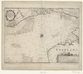 1295 Kaart van het zuidelijk deel van de Noordzee