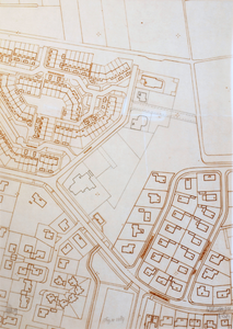 1387 Plattegrond Gemeente Vlissingen; huisnummering omgeving Westerbaan