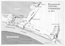 1607 Reconstructie vesting Vlissingen ca. 1812