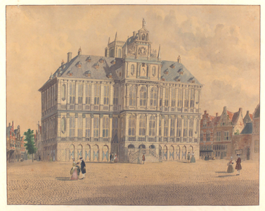 1619 Het stadhuis aan de Grote Markt