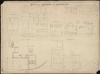 162 Plan van de gebouwen der gasfabriek