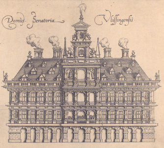 1626 Domus senatoria Vlissingensis [Het stadhuis van Vlissingen]