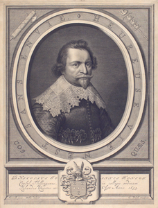 1648 [Nicolaes Jansz. Honigh, geb. 1600, overl. 1655, burgemeester enz. van Vlissingen, rekemeester van Zeeland]