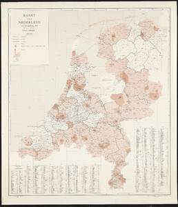 1676 Kaart van Nederland met kringindeling BB