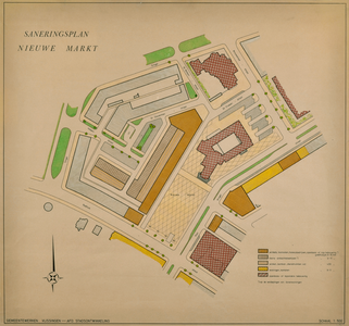 1709 Saneringsplan Nieuwe Markt.
