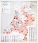 1736 Kaart van Nederland met kringindeling BB