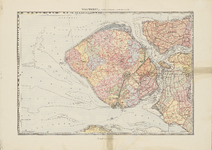 1740 Nieuwe kaart van Zeeland, opgedragen aan den H.W.G.H. Jhr. Mr. W.M. de Brau, Commissaris des Konings in Zeeland, ...