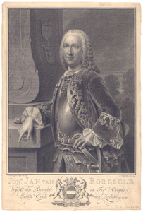 1772 [Jhr. Jan van Borssele, heer van Borssele en van ter Hooge, geb. 1707, overl. 1764, schepen en raad van ...
