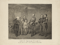 1782 Bezoek van Z.M. Willem III aan de vader van de in Atchin gesneuvelde generaal Köhler