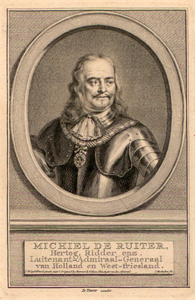 1859 Michiel de Ruiter [Ruyter] Hertog, Ridder enz. Luitenant-Admiraal Generaal van Holland en West-Friesland
